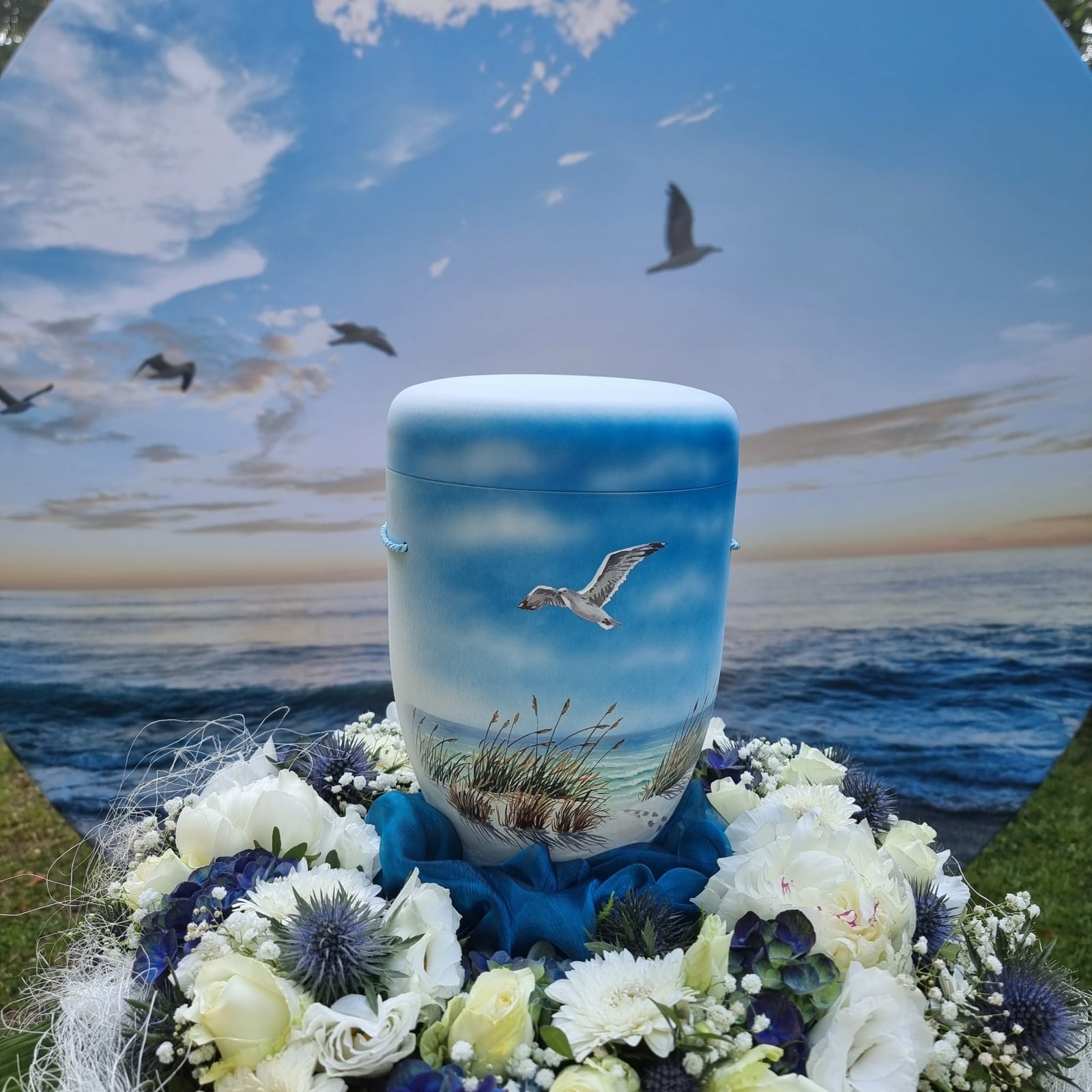 Urne zur persönlichen Abschiedsgestaltung
